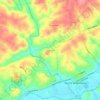 Finley Park topographic map, elevation, terrain