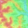 Großbissendorf topographic map, elevation, terrain