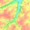 Les Ravineaux topographic map, elevation, terrain