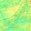 Irlam topographic map, elevation, terrain