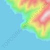 Fish topographic map, elevation, terrain