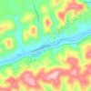 Spivey Store topographic map, elevation, terrain
