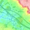 Eyhorne Street topographic map, elevation, terrain