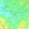 Krechting topographic map, elevation, terrain