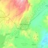 Adama topographic map, elevation, terrain