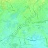 Ban Pa Daet North topographic map, elevation, terrain