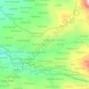 Cherubei topographic map, elevation, terrain