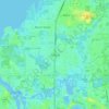 Holiday topographic map, elevation, terrain