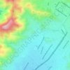 Huascar topographic map, elevation, terrain