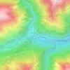 Fabian topographic map, elevation, terrain