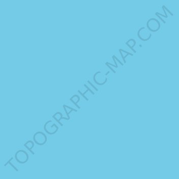 Atlantic Ocean topographic map, elevation, terrain