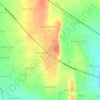 Greensteads topographic map, elevation, terrain