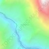 San Francisco topographic map, elevation, terrain