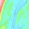 Coulterville topographic map, elevation, terrain