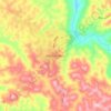 Metu topographic map, elevation, terrain