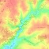 La Vesselière topographic map, elevation, terrain