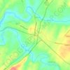 Keymar topographic map, elevation, terrain