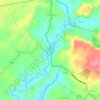 Putiao topographic map, elevation, terrain