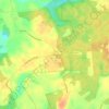 Doncaster topographic map, elevation, terrain