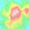 Narangala topographic map, elevation, terrain