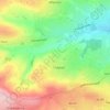 Town End topographic map, elevation, terrain