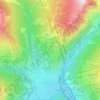 Grange Vernet topographic map, elevation, terrain