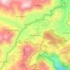 Pattiyakumbura topographic map, elevation, terrain