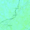 Benington topographic map, elevation, terrain