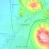 Gotherington topographic map, elevation, terrain