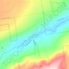 Peasleeville topographic map, elevation, terrain