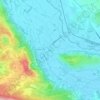 Cerro topographic map, elevation, terrain