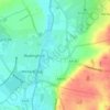 Crowmarsh Gifford topographic map, elevation, terrain