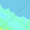 Buna topographic map, elevation, terrain