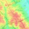 Saint Andrews topographic map, elevation, terrain