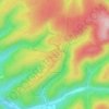 Hohe Wart topographic map, elevation, terrain