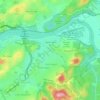 Island Home topographic map, elevation, terrain