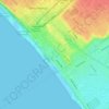 Ocean Park topographic map, elevation, terrain