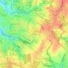 Flower Hill topographic map, elevation, terrain