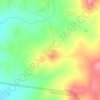 Kimanjo topographic map, elevation, terrain