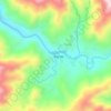 Poblacion topographic map, elevation, terrain