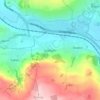 Eastburn topographic map, elevation, terrain