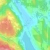 Big Lake topographic map, elevation, terrain