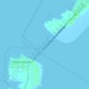 San Luis Pass topographic map, elevation, terrain