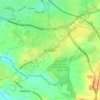 Woodford topographic map, elevation, terrain