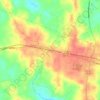 Sawdust topographic map, elevation, terrain