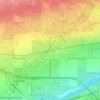 North Prosser topographic map, elevation, terrain