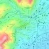 San Antonio topographic map, elevation, terrain