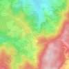 La Gravière Haute topographic map, elevation, terrain