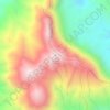Marrah topographic map, elevation, terrain