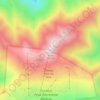 Coronet Peak topographic map, elevation, terrain